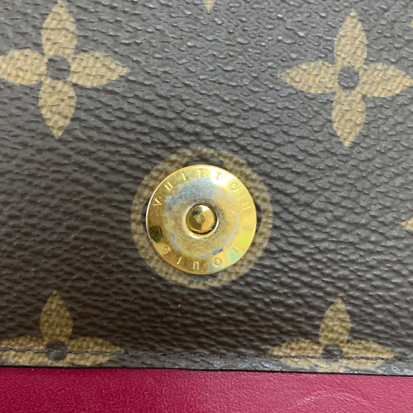 Pre-Loved Louis Vuitton Monogram Flore Wallet On Chain - Picture 9 of 12